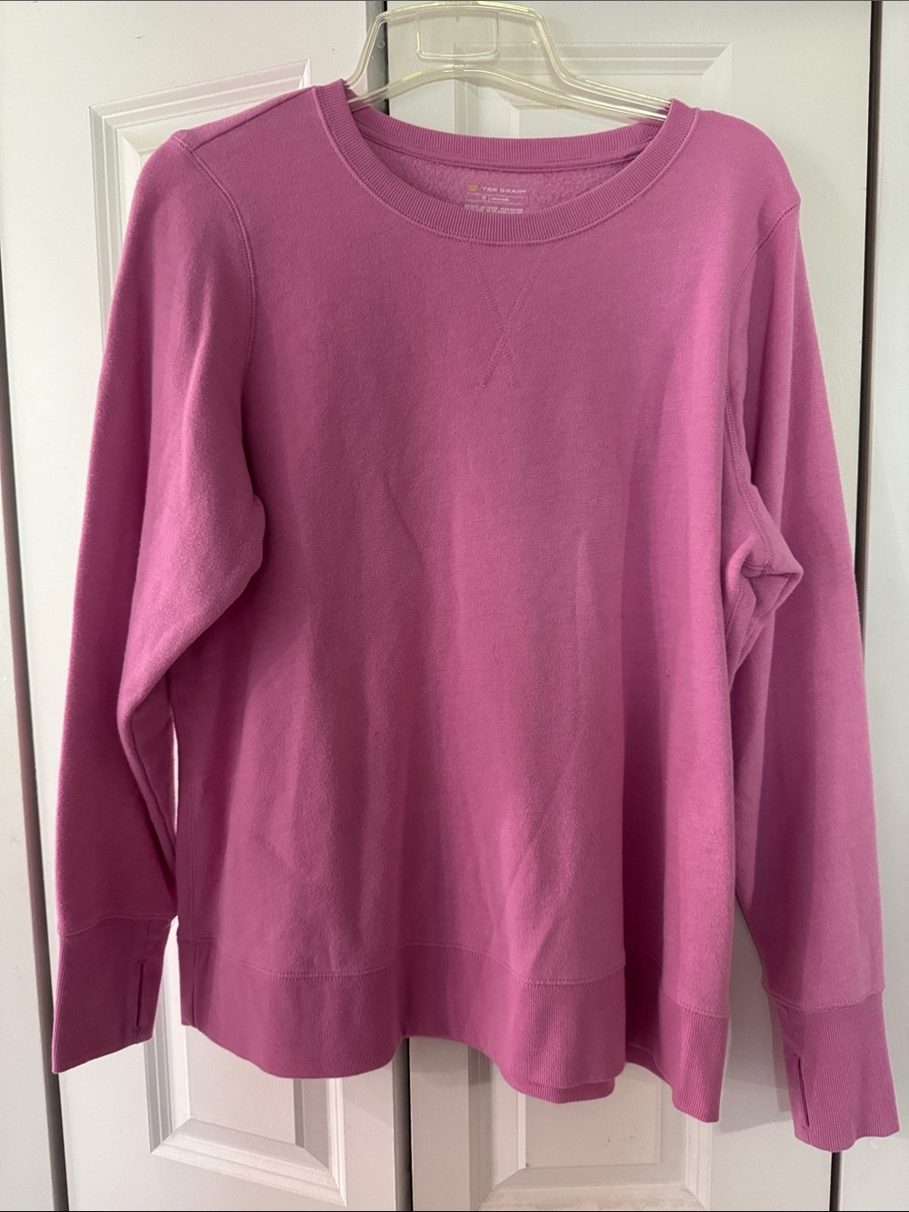 Women's Pink Crewneck Sweatshirt